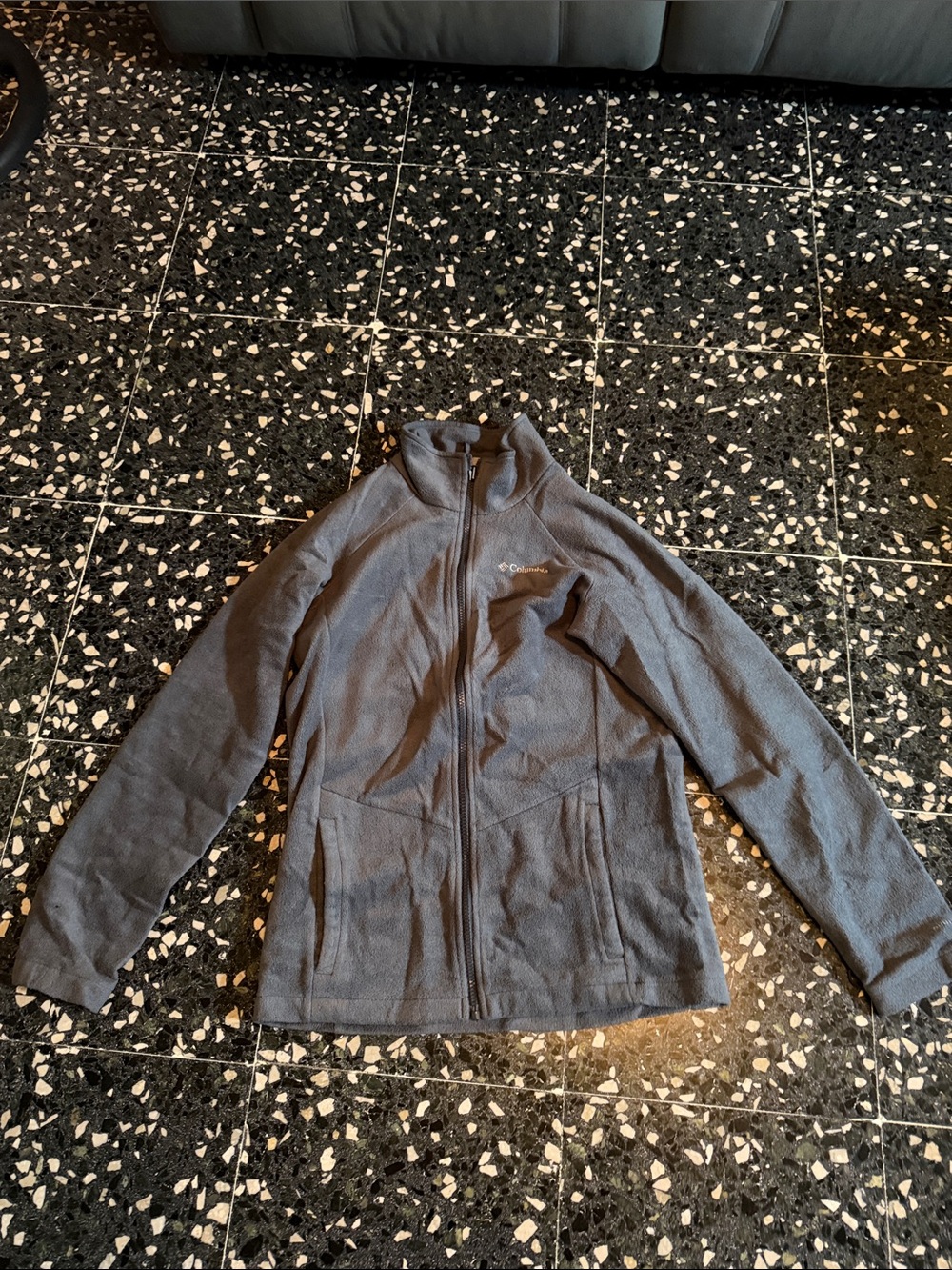 Columbia Kid’s Gray Full-Zip Fleece Jacket